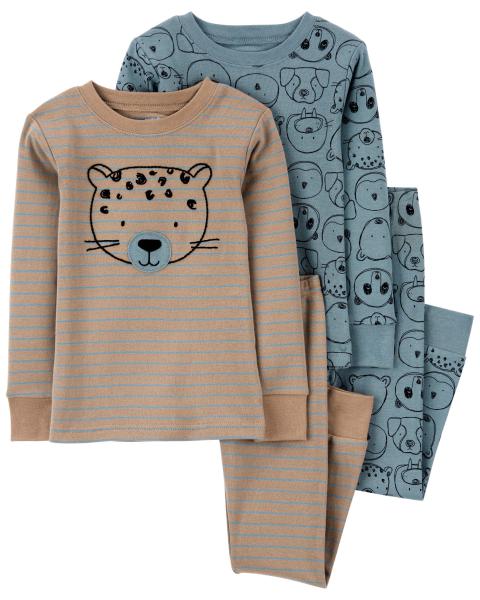 Carter's 4-Piece Bear 100% Snug Fit Cotton Pyjamas