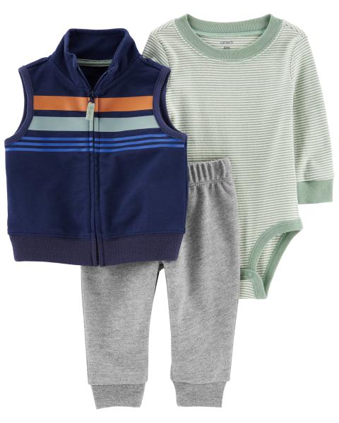 Carter's  Baby 3-Piece Little Vest Set