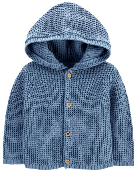 Carter's Baby Hooded Cotton Cardigan