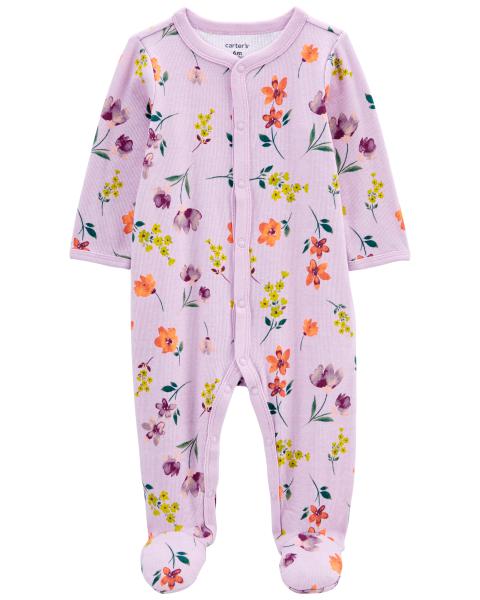 Carter's Baby Floral Snap-Up Footie Sleep & Play