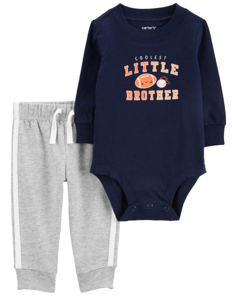 Carter's Baby 2-Piece Little Brother Bodysuit Pant Set