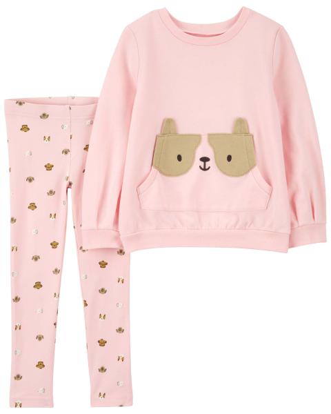 Carter's Baby 2-Piece Dog French Terry Pullover & Legging Set