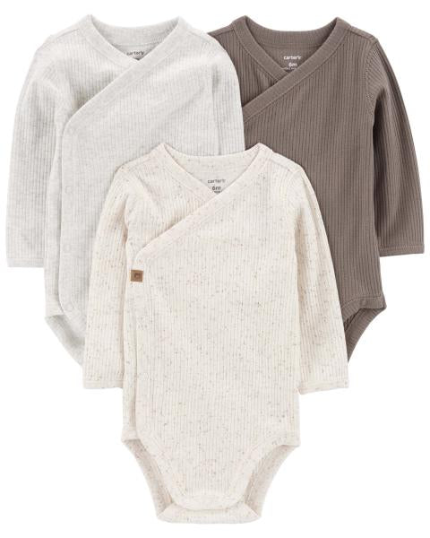 Carter's Baby 3-Pack Side-Snap Bodysuits