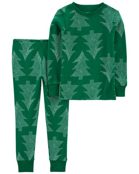 Carter's Baby 2-Piece Christmas Tree 100% Snug Fit Cotton Pajamas
