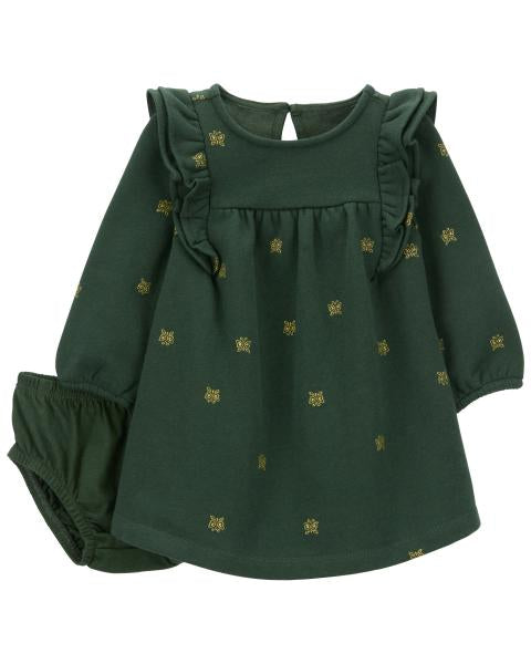 Carter's Baby Butterfly Fleece Dress