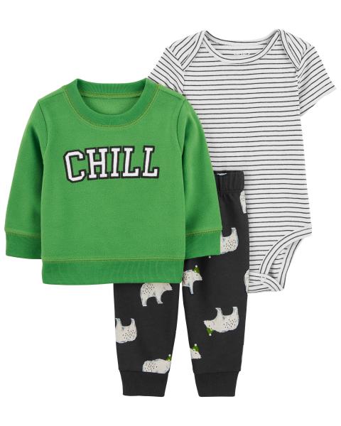 Carter's Baby 3-Piece Chill Outfit Set