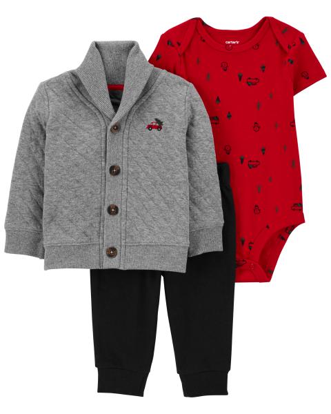 Carter's Baby 3-Piece Double Knit Sweater Set