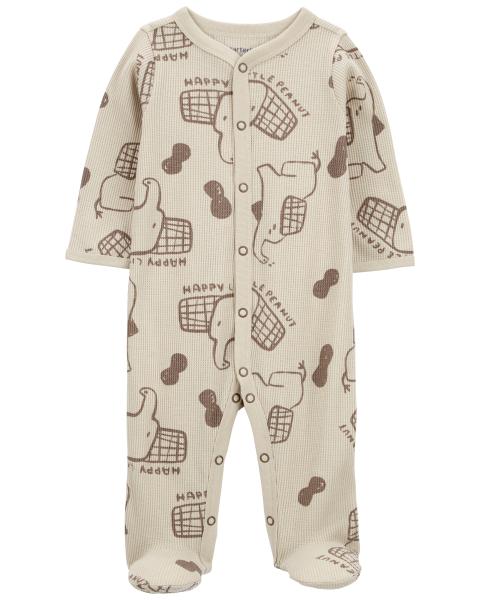 Carter's Elephant Snap-Up Thermal Sleep and Play