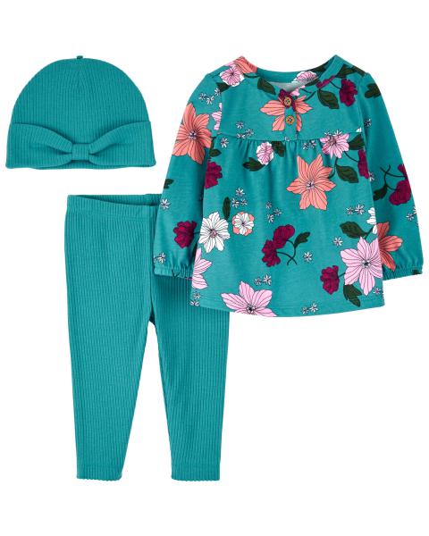 Carter's 3-Piece Floral Outfit Set