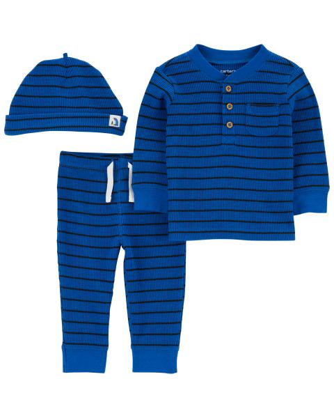 Carter's 3-Piece Striped Outfit Set