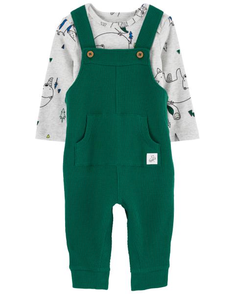 Carter's 2-Piece Long-Sleeve Bodysuit & Thermal Coverall Set