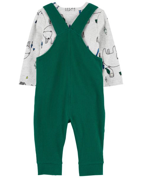Carter's 2-Piece Long-Sleeve Bodysuit & Thermal Coverall Set