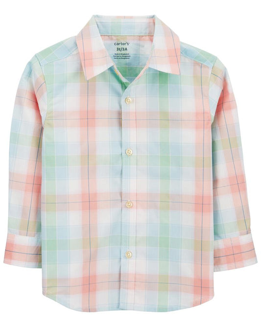 Carter's  Plaid Button-Down Shirt