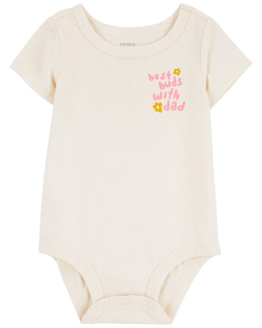 Carter's Best Buds With Dad Cotton Bodysuit