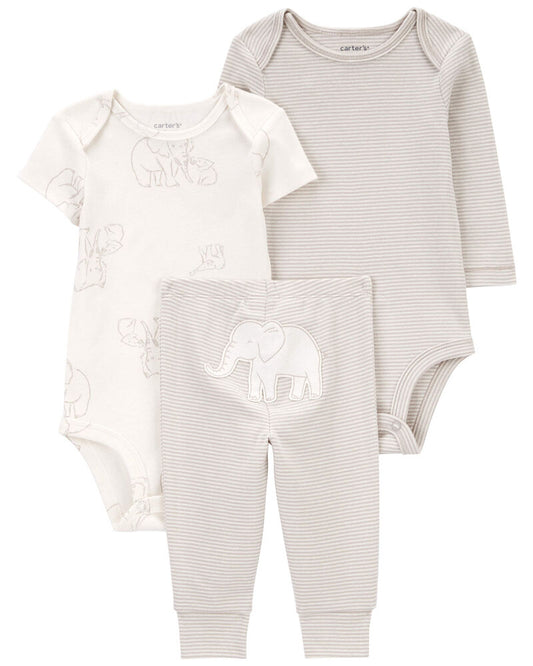 Carter's Baby 3-Piece Elephant Little Character Set