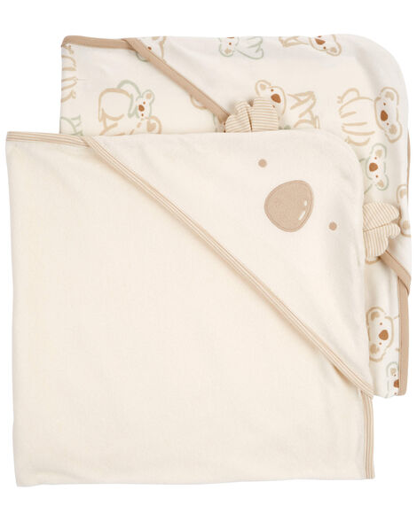 Carter's Baby 2-Pack Koala Hooded Towels