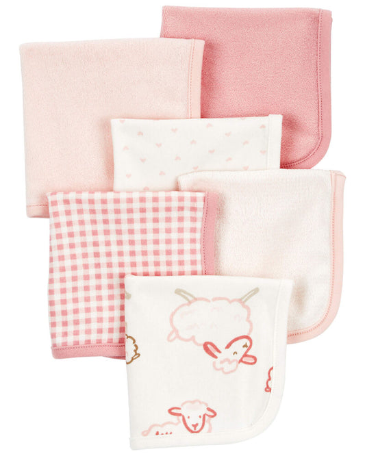 Carter's Baby 6-Pack Wash Cloths