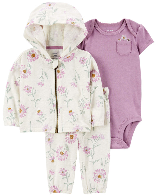 Carter's Baby 3-Piece Floral Little Jacket Set