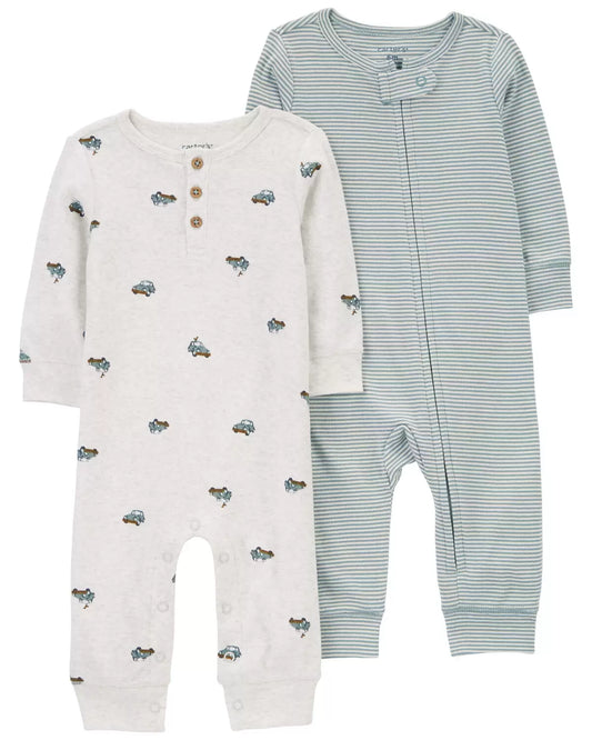 Carter's Baby 2-Pack Jumpsuits