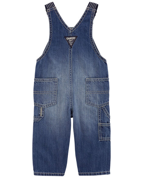 Oshkosh Baby Classic Denim Overalls: Removed Patch Remix