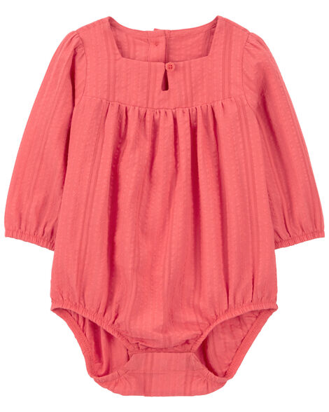 Oshkosh Baby Textured Long-Sleeve Bodysuit