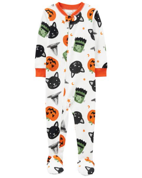 Carter's Baby 1-Piece Halloween 100% Snug Fit Cotton Footie Pajamas