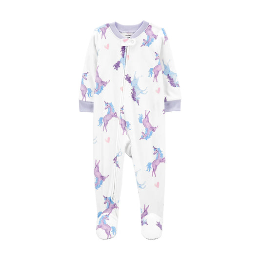 Carter's Baby 1-Piece Unicorn Fleece Footie Pyjamas