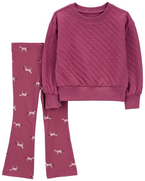 Carter's Baby 2-Piece Quilted Top & Legging Set