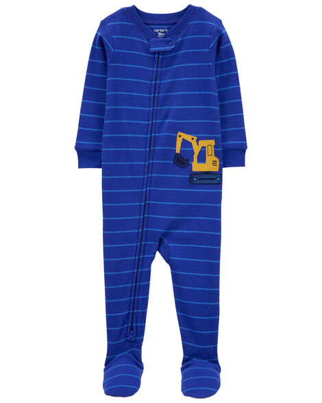 Carter's Baby 1-Piece Construction 100% Snug Fit Cotton Footie Pajamas