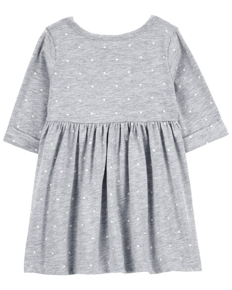 Carter's Baby Heart Jersey Dress