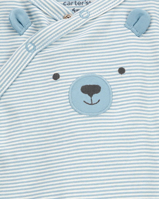 Carter's Baby Bear Snap-Up Cotton Sleep and Play