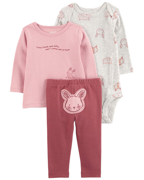 Carter's Baby 3-Piece Bunny Little Character Set