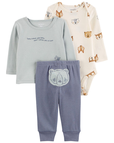 Carter's Baby 3-Piece Bear Little Character Set