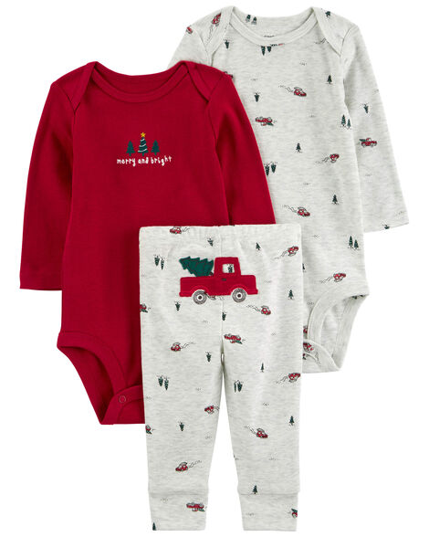 Carter's Baby 3-Piece Holiday Little Character Set