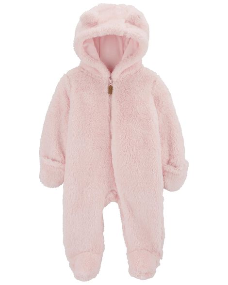 Carter's Baby Hooded Sherpa Jumpsuit