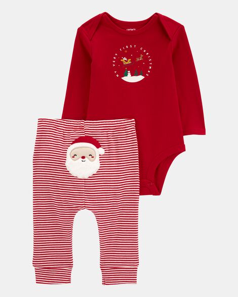 Carter's Baby 2-Piece My First Christmas Outfit Set