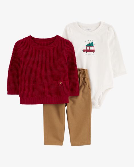 Carter's Baby 3-Piece Little Cardigan Set