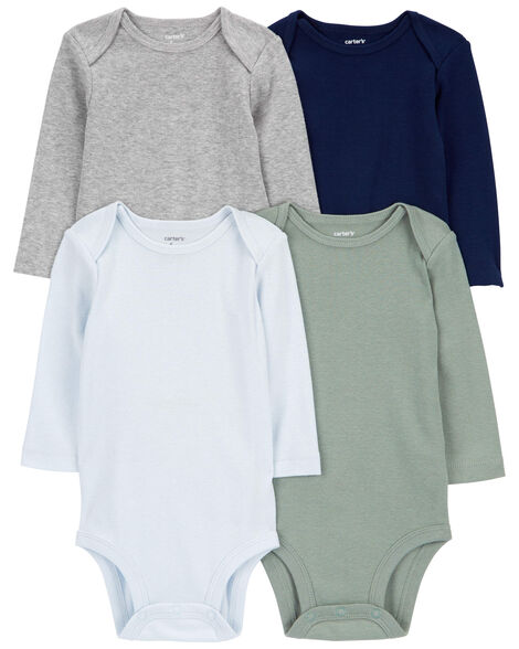 Carter's Baby 4-Pack Long-Sleeve Original Bodysuits