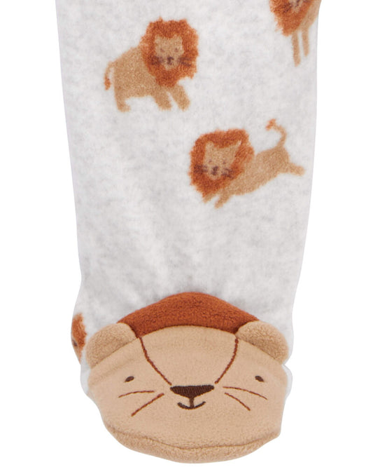 Carter's Baby Lion Fleece Zip-Up Footie Sleep & Play