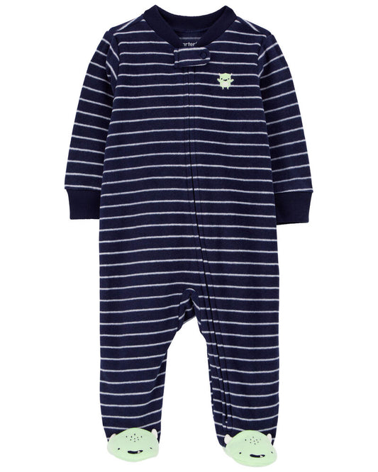 Carter's Baby Monster Fleece Zip-Up Footie Sleep & Play