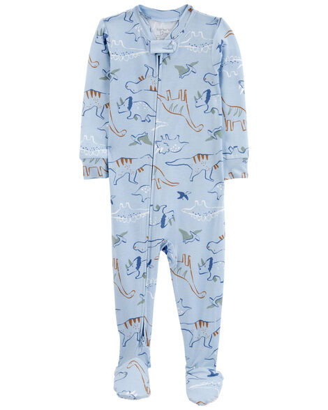 Carter's Baby Dinosaur 1-Piece PurelySoft Footie Pajamas