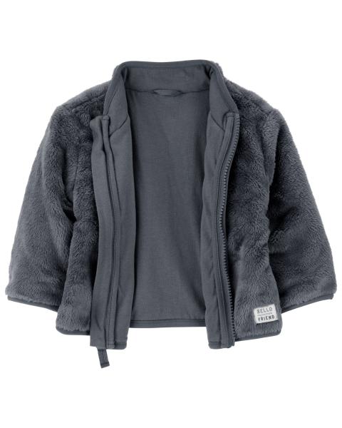 Carter's Baby Zip-Up Sherpa Cardigan