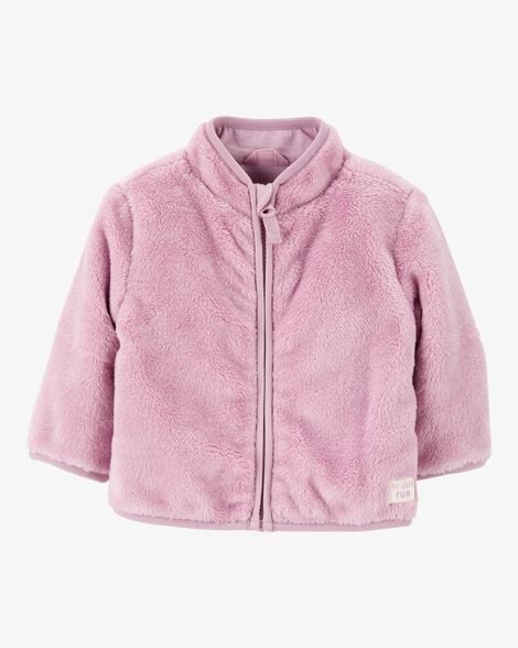 Carter's Baby Zip-Up Sherpa Cardigan