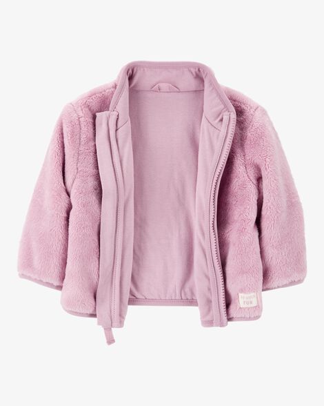 Carter's Baby Zip-Up Sherpa Cardigan