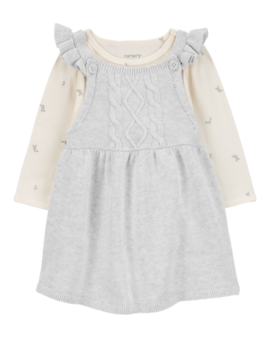 Carter's Baby 2-Piece Long-Sleeve Bodysuit & Sweater Knit Jumper Set