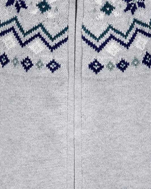 Carter's Baby Fair Isle Hooded Jumpsuit