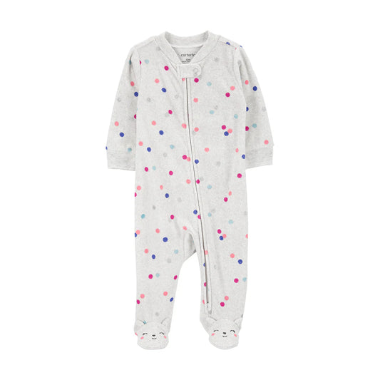 Carter's Baby Zip-Up Fleece Sleep & Play