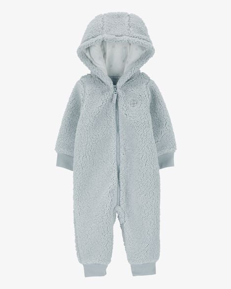 Carter's Baby Hooded Sherpa Jumpsuit