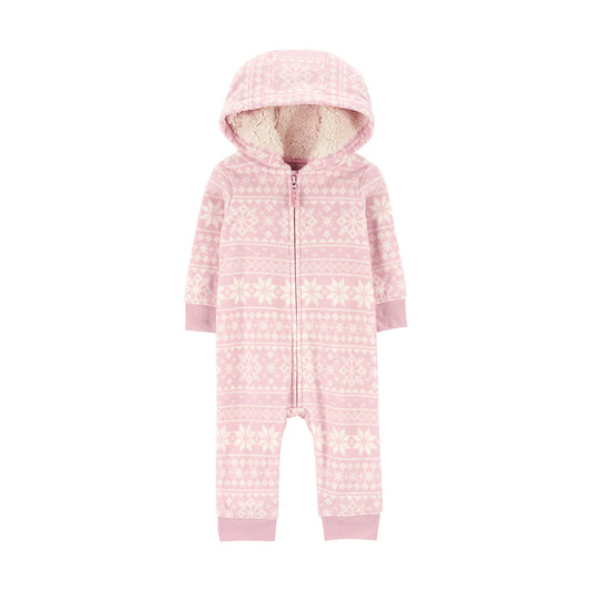 Carter's Baby Fair Isle Sherpa Jumpsuit