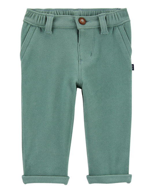 Oshkosh Baby Solid Knit Pants - Green